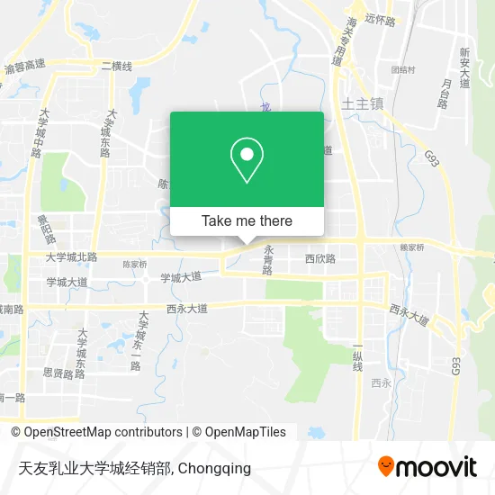 天友乳业大学城经销部 map