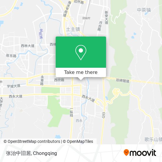 张治中旧居 map