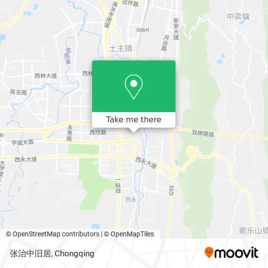 张治中旧居 map