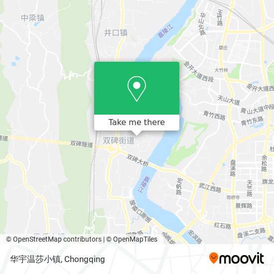 华宇温莎小镇 map