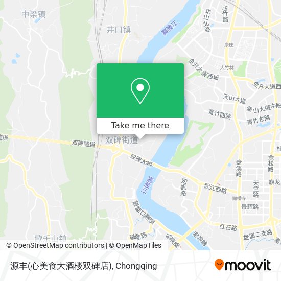 源丰(心美食大酒楼双碑店) map