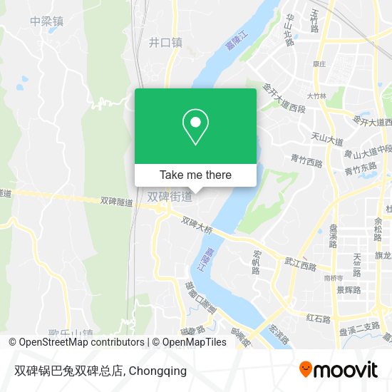 双碑锅巴兔双碑总店 map