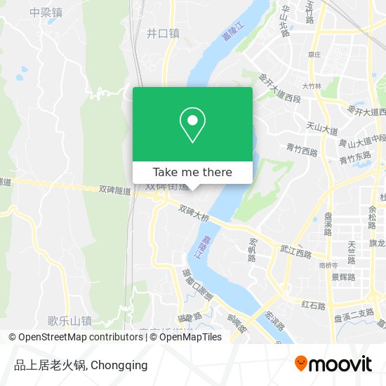 品上居老火锅 map
