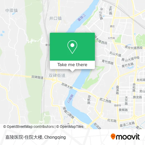 嘉陵医院-住院大楼 map