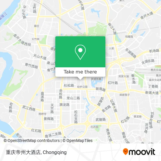 重庆帝州大酒店 map