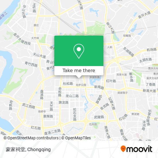 蒙家祠堂 map