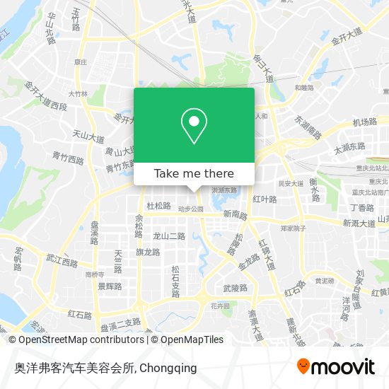 奥洋弗客汽车美容会所 map