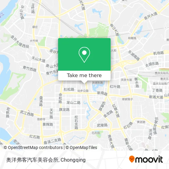 奥洋弗客汽车美容会所 map
