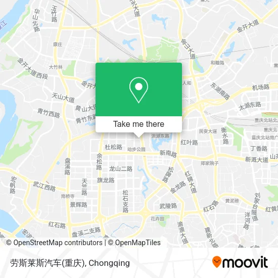 劳斯莱斯汽车(重庆) map