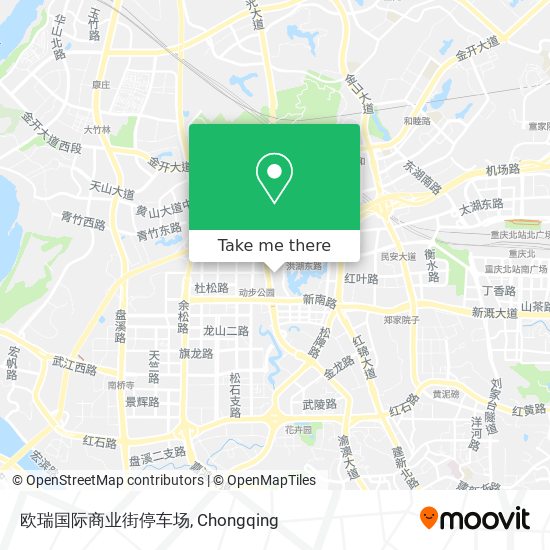 欧瑞国际商业街停车场 map