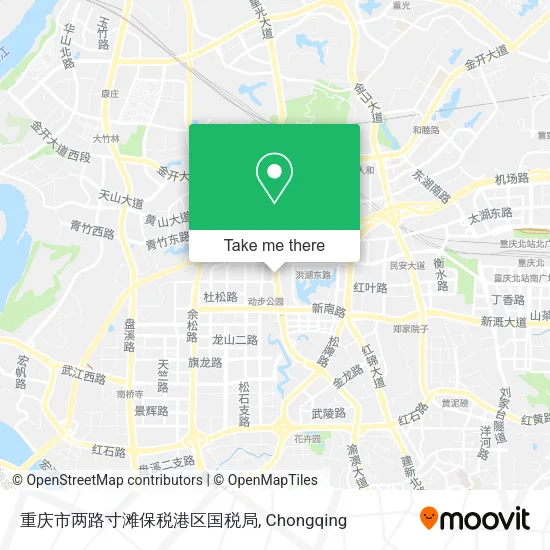 重庆市两路寸滩保税港区国税局 map