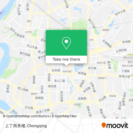 上丁商务楼 map