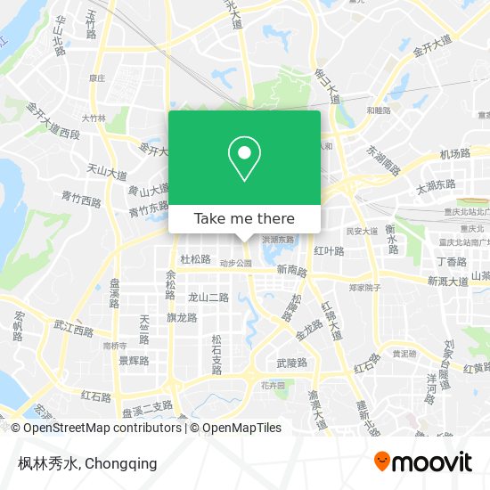 枫林秀水 map