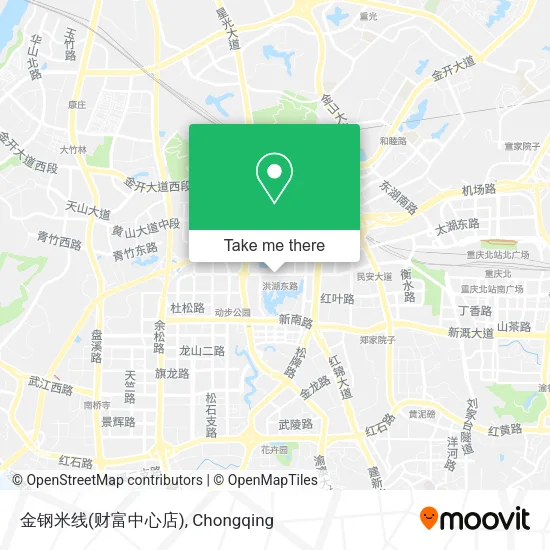 金钢米线(财富中心店) map