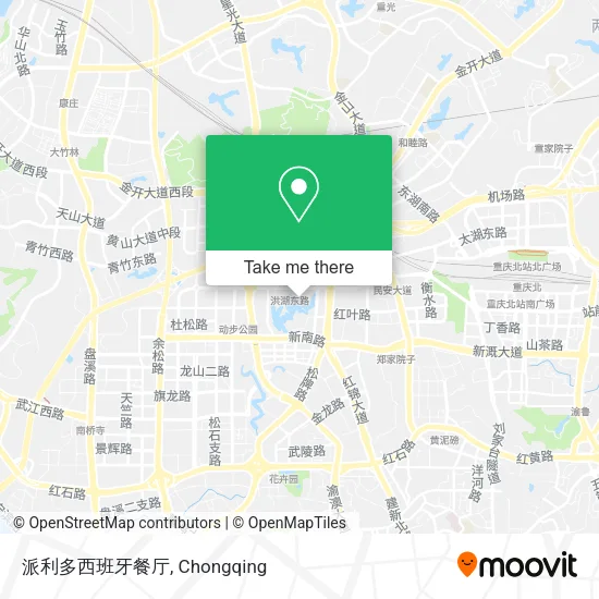 派利多西班牙餐厅 map