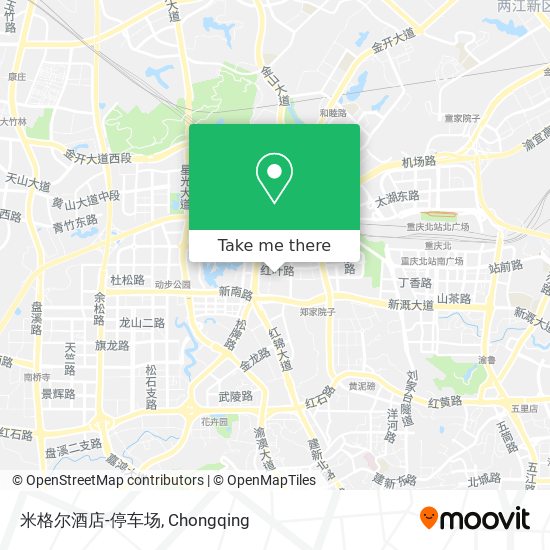 米格尔酒店-停车场 map