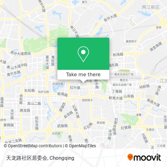 天龙路社区居委会 map