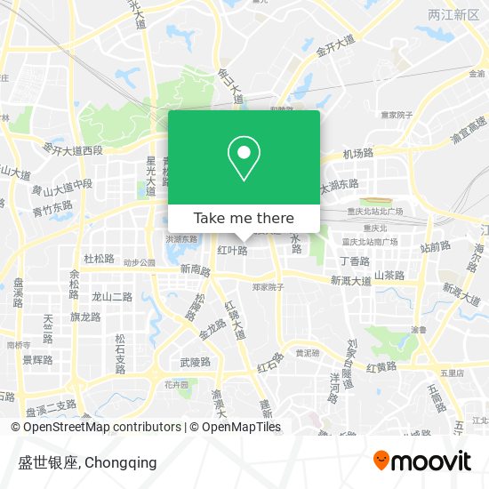 盛世银座 map
