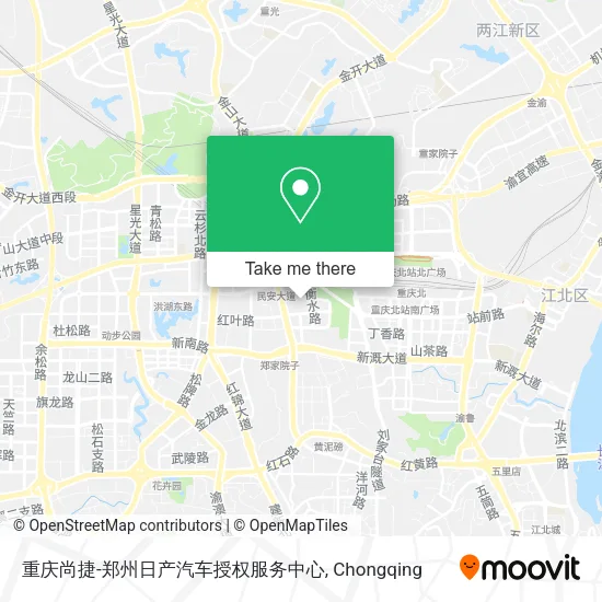 重庆尚捷-郑州日产汽车授权服务中心 map