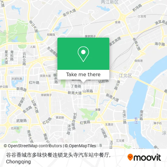 谷谷香城市多味快餐连锁龙头寺汽车站中餐厅 map