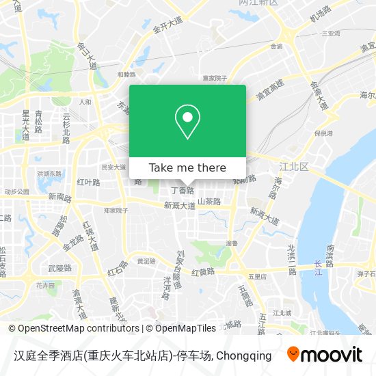 汉庭全季酒店(重庆火车北站店)-停车场 map