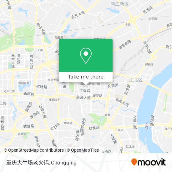 重庆大牛场老火锅 map