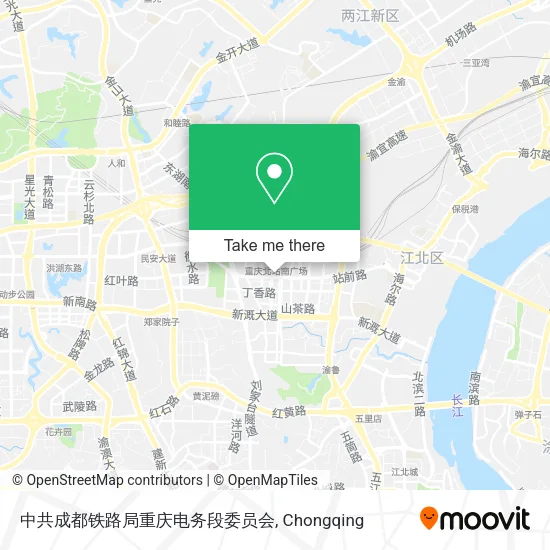 中共成都铁路局重庆电务段委员会 map