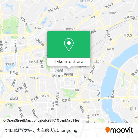 绝味鸭脖(龙头寺火车站店) map
