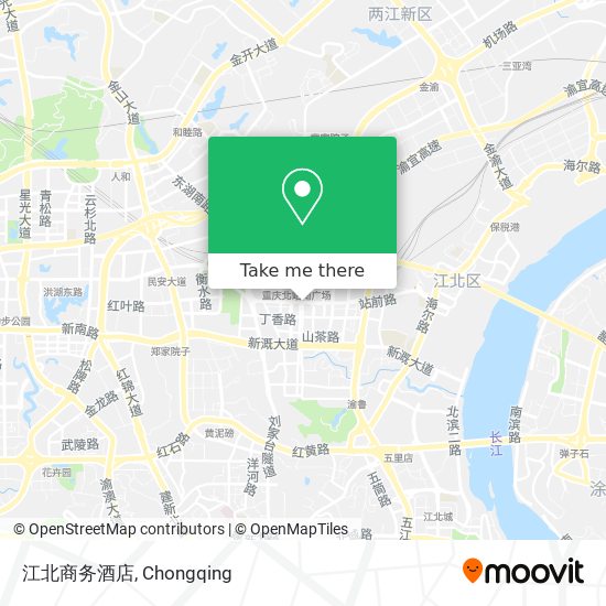江北商务酒店 map