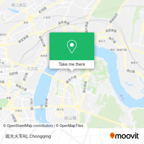 观光火车站 map