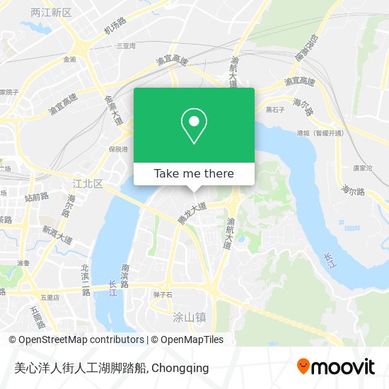 美心洋人街人工湖脚踏船 map