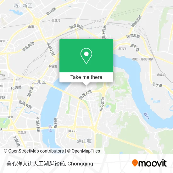 美心洋人街人工湖脚踏船 map