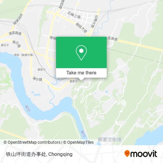 铁山坪街道办事处 map