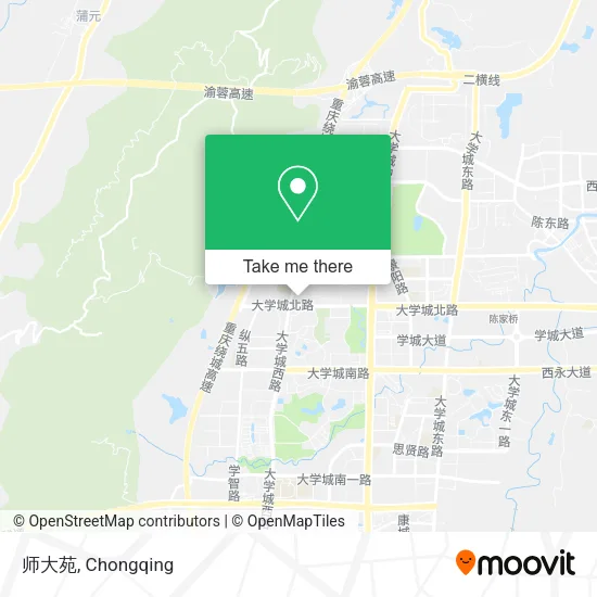 师大苑 map