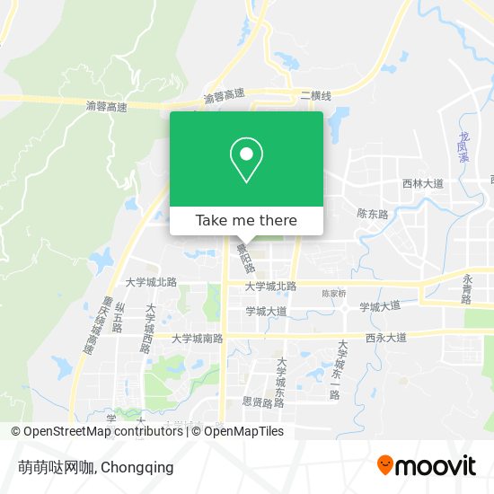 萌萌哒网咖 map