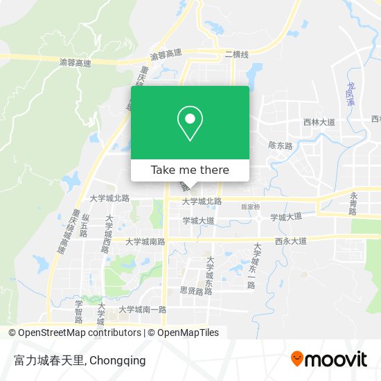 富力城春天里 map