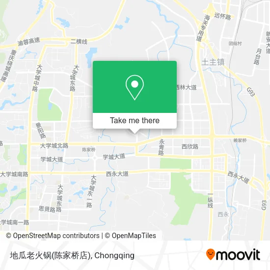 地瓜老火锅(陈家桥店) map