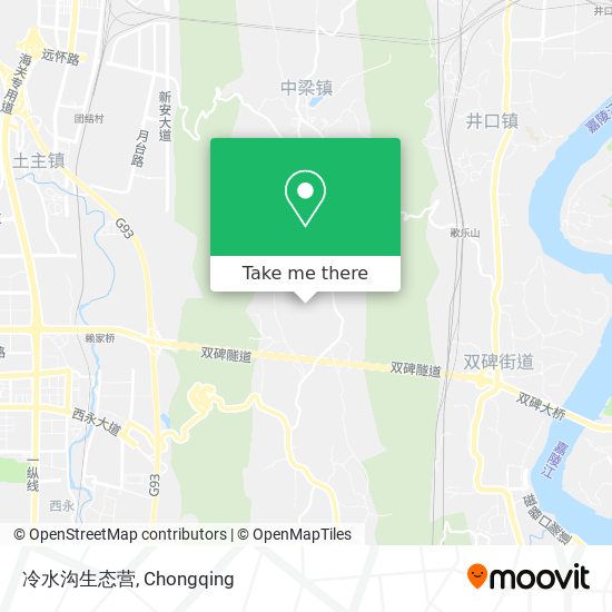 冷水沟生态营 map