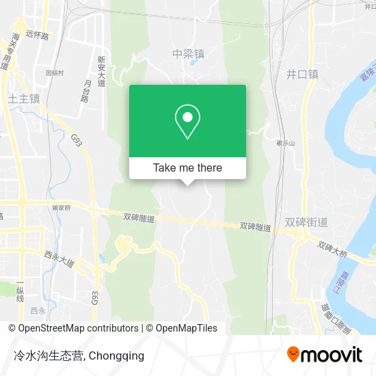 冷水沟生态营 map