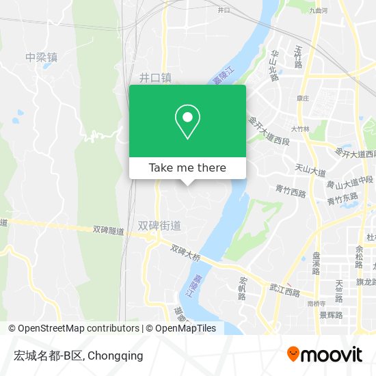 宏城名都-B区 map