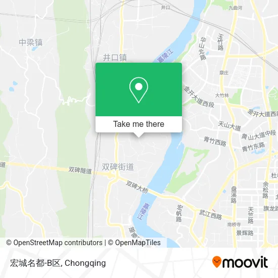 宏城名都-B区 map