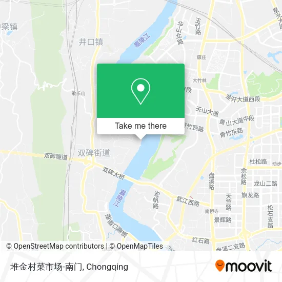 堆金村菜市场-南门 map