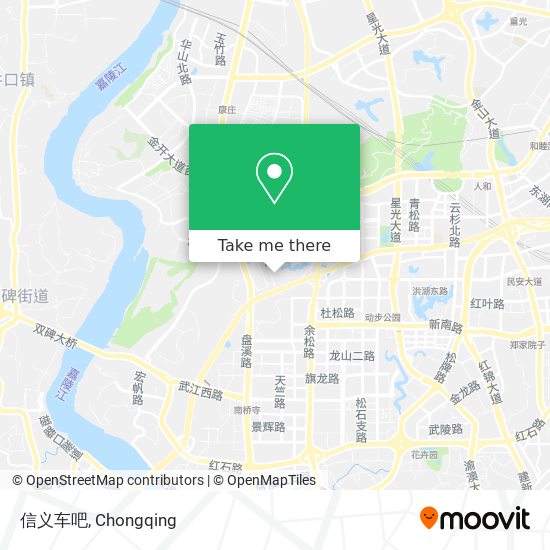 信义车吧 map