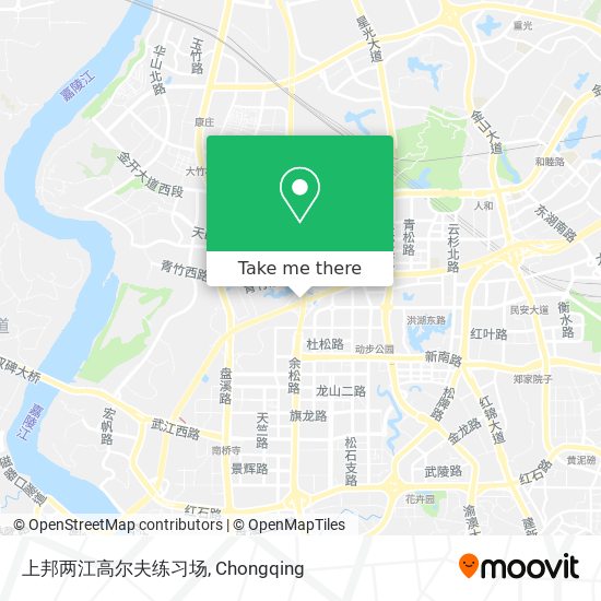 上邦两江高尔夫练习场 map