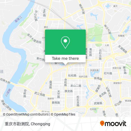 重庆市勘测院 map