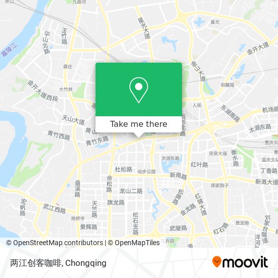 两江创客咖啡 map