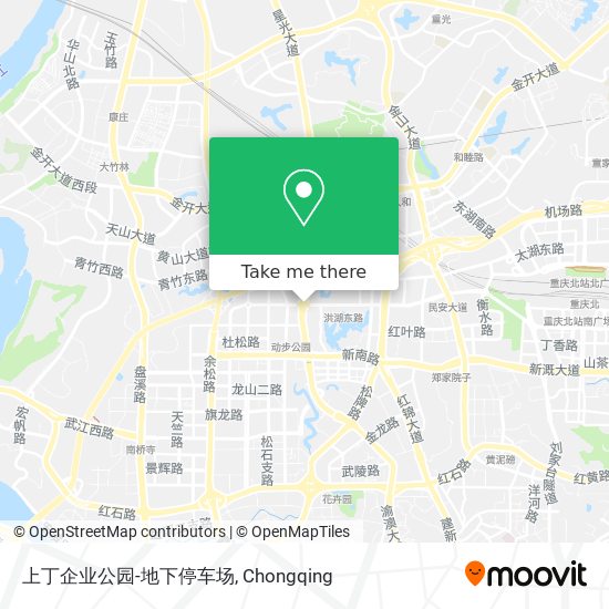 上丁企业公园-地下停车场 map