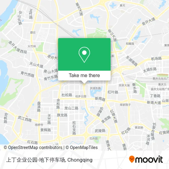 上丁企业公园-地下停车场 map