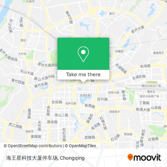 海王星科技大厦停车场 map