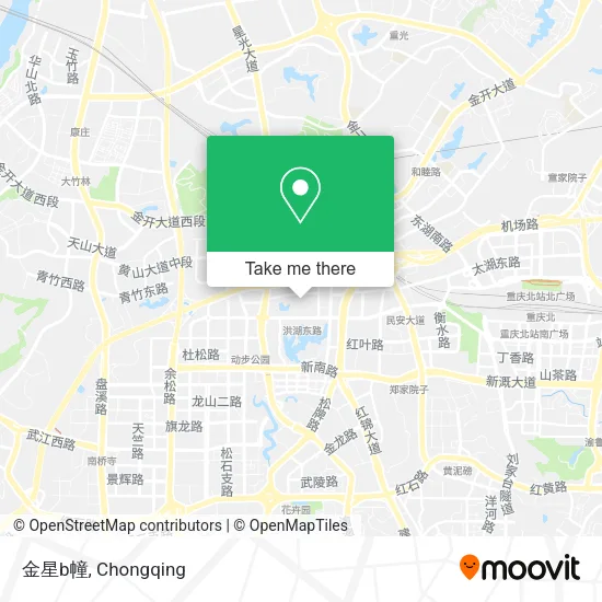 金星b幢 map